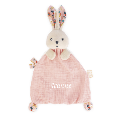  - kdoux - lapin rose coquelicot 20 cm 