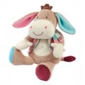  monkey donkey peluche âne beige bleu rose 