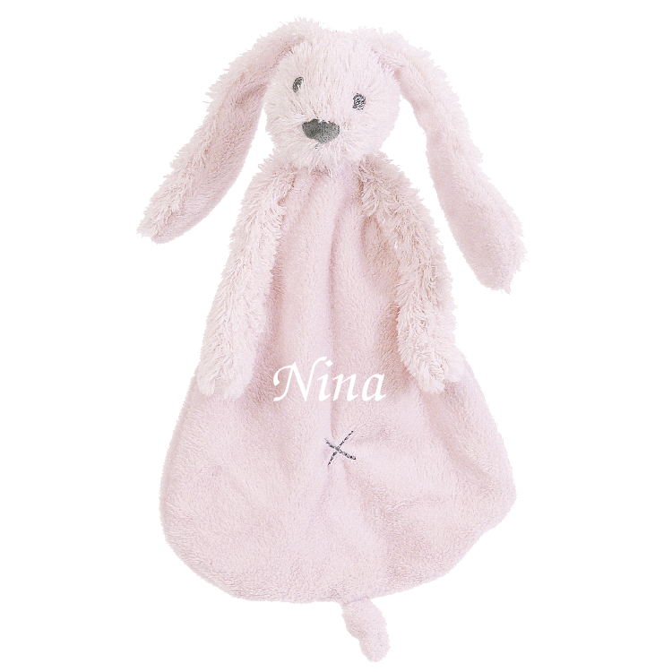 pink rabbit comforter
