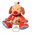  tim et lily musical chien orange rouge jaune bleu 