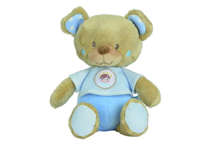  auguste ours beige bleu rocket boy carreau fusée moon 