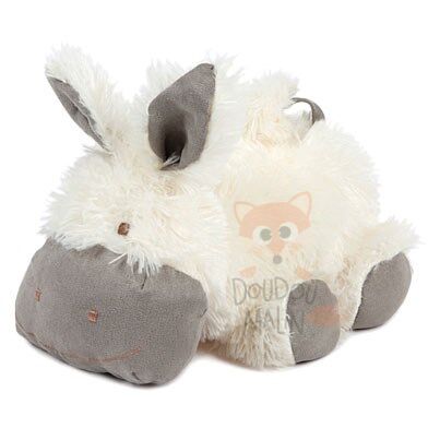  âne câlin blanc gris 