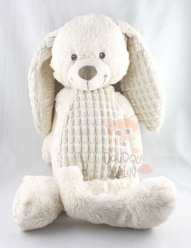  peluche lapin beige 