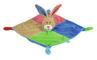  plat lapin bleu vert rouge 