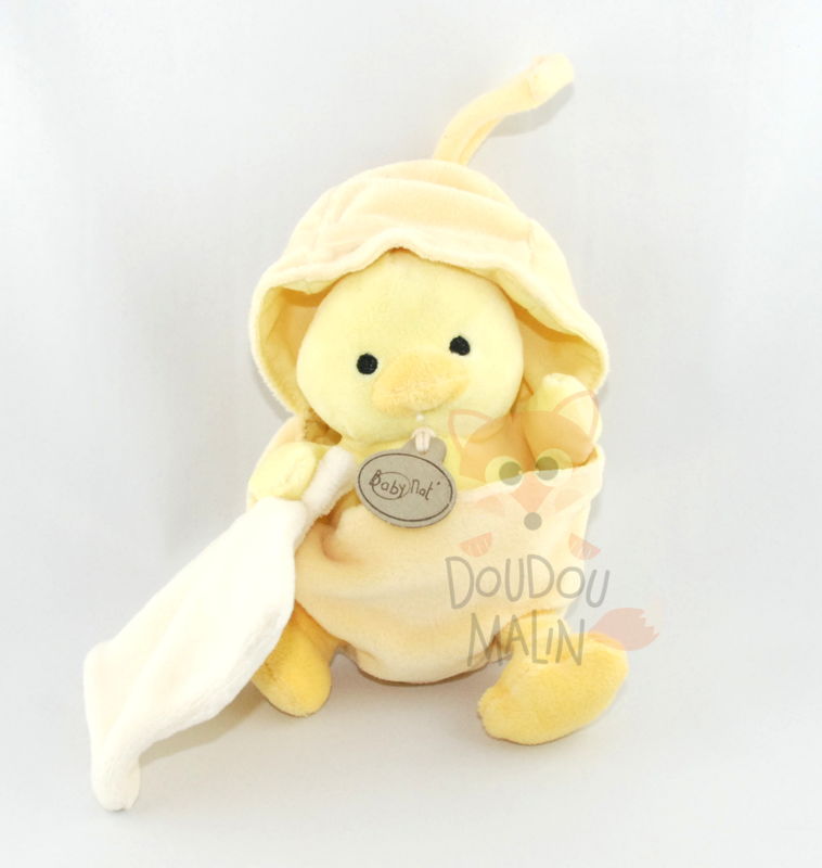 Baby Nat Sos Baby Nat Peluche Oiseau Jaune Baby Nat Sos Baby Nat Peluche Oiseau Jaune