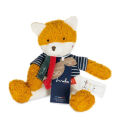  - coton bio made in france - peluche renard 30 cm 