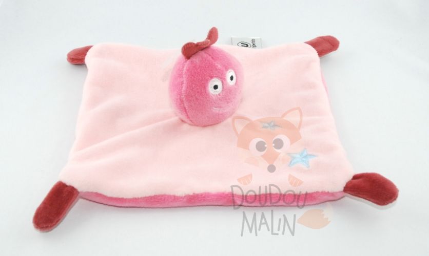  pieuvre plat carré rose violet étoile 