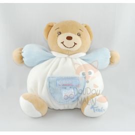  ours boule bleu blanc beige bus voiture 