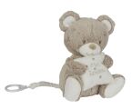  forest boîte à musique ours mon beige blanc étoile 