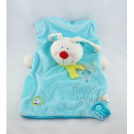  hugo lapin bleu blanc echarpe vert 