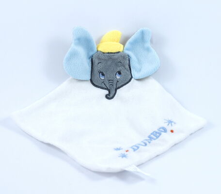  plat dumbo léléphant bleu blanc 