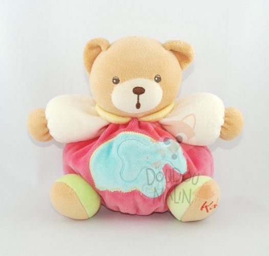  1 2 3 ours boule rose vert bleu éléphant 