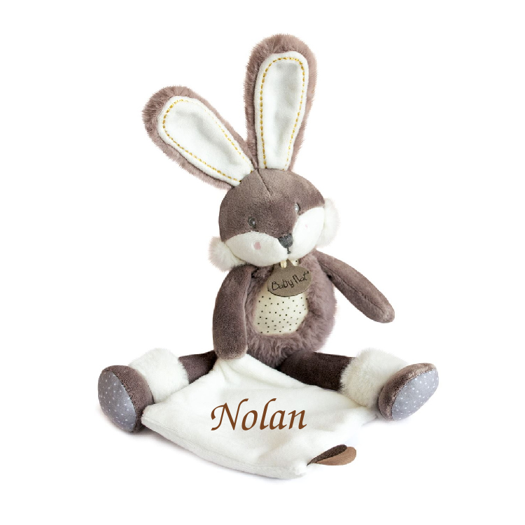 Doudou pour bébé personnalisé LULLABY