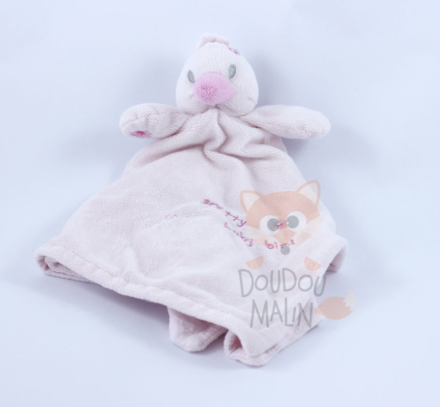 Autre Baby Comforter Bird Pink
