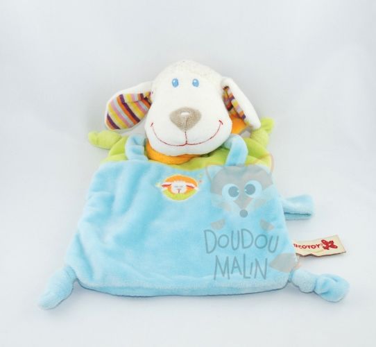  plat mouton bleu vert jaune bandana 