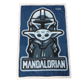 The mandalorian - couverture plaid sherpa grogu 150 x 100 cm 