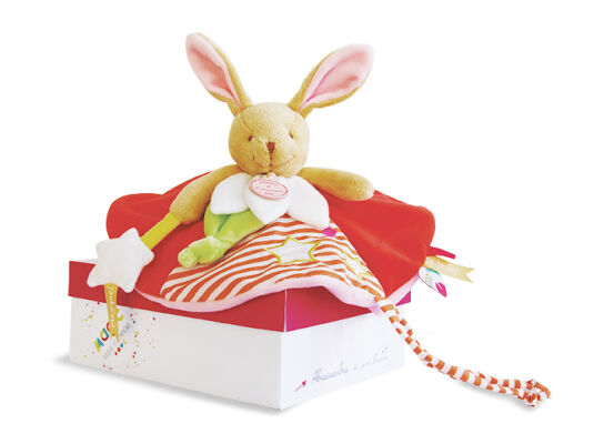  magic luminescent plat lapin rouge vert étoile 