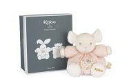  - perle - peluche patapouf souris rose 18 cm 