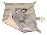  plat souris gris love fleur 