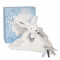  - happy - lapin glossy blanc 25 cm 