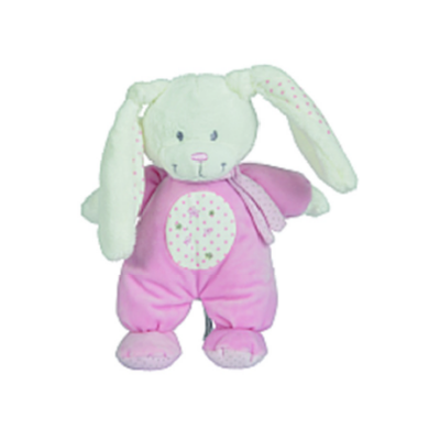  mon ange lapin rose blanc étoile écharpe 