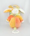  les noeuds lapin boîte à musique orange vert jaune 
