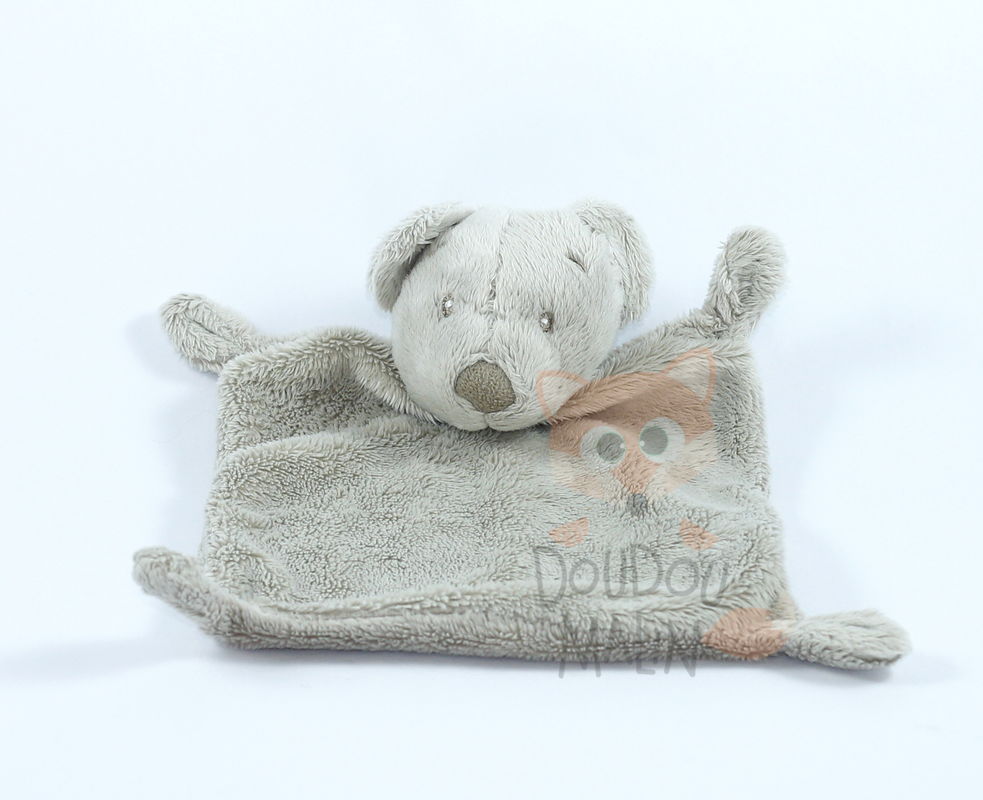 grey baby comforter