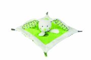  little hug plat lapin vert blanc oiseau 