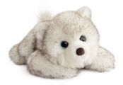  signature peluche chien husky gris blanc 30 cm 
