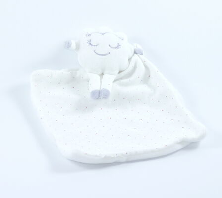 Plat nuage blanc violet 