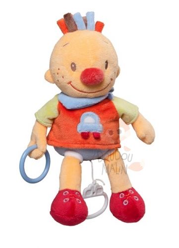 Nattou Tim Lily Musical Soft Toy Doll Red