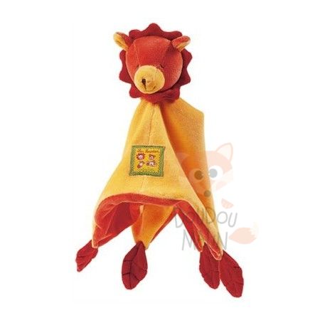 Moulin Roty Les Loustics Baby Comforter Lion Yellow