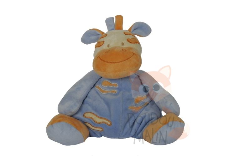  zèbre triangle bleu orange jaune 