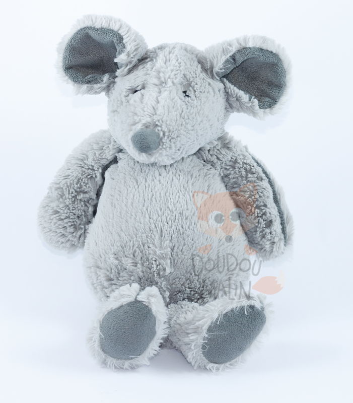  peluche souris gris 