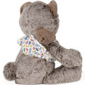  - linoo - peluche oscar papa ours - 36 cm 