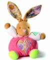  lapin boule bliss rose blanc vert bleu fleur coeur 