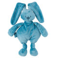  lapidou peluche lapin bleu pétrole 30 cm 