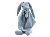  flor plat lapin bleu noeud 