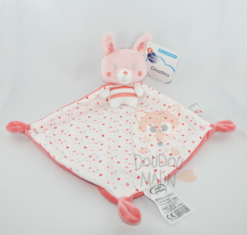  lapin rose blanc gris étoile chouette 