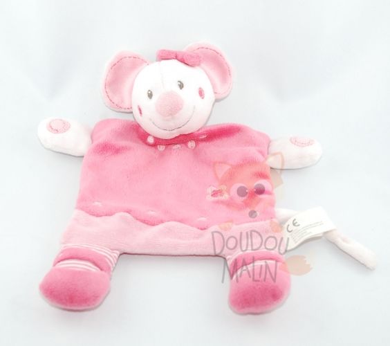  doudous souris rose 