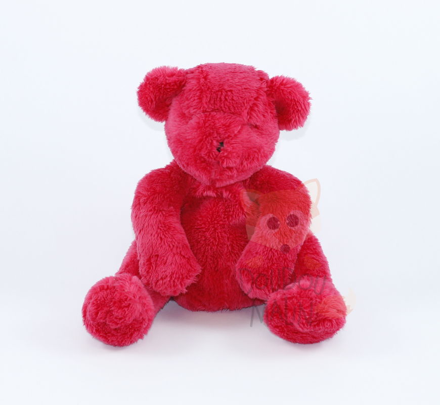 ours en peluche rouge