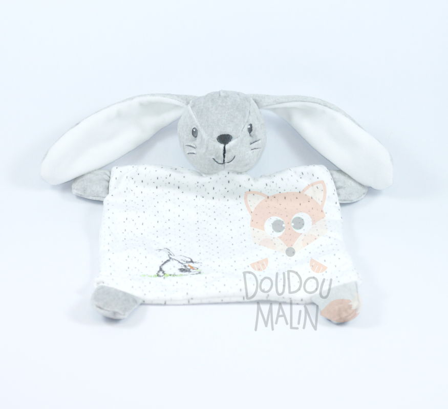  plat lapin gris blanc 