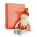  - demoiselle vintage - coquelicot rouge 30 cm 