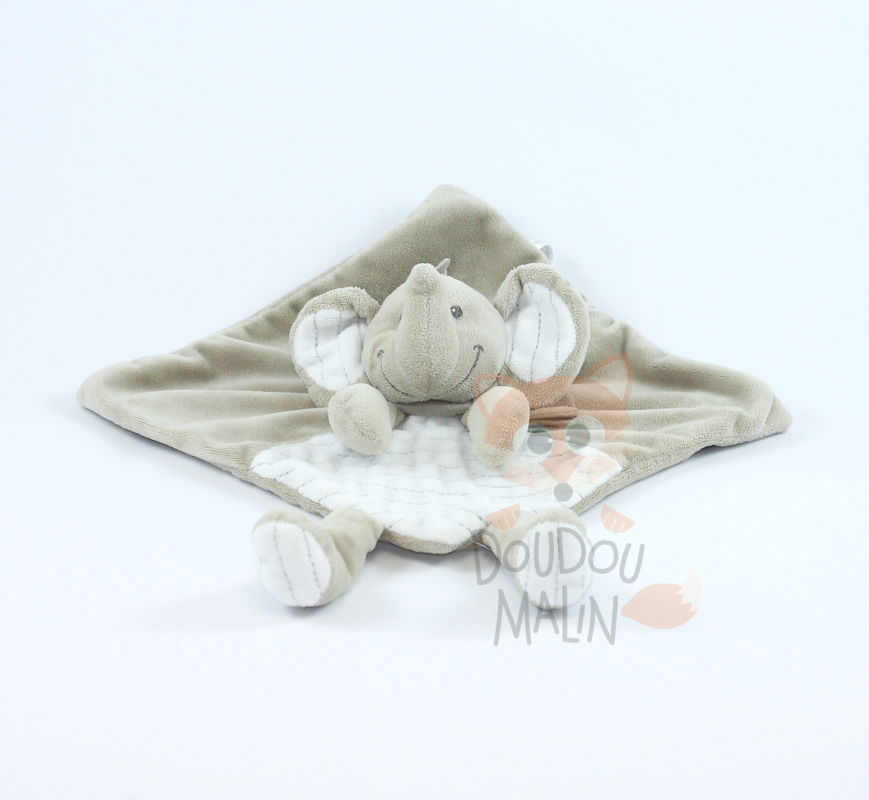  plat éléphant beige blanc 
