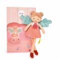  - fées forêt - gaïa rose 25 cm 