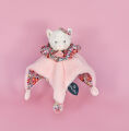  - les petits fûtés - boule chat rose 25 cm 