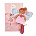  - fées forêt - tara rose 25 cm 