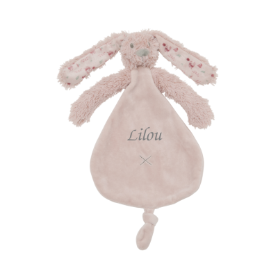  - richie lapin - vieux rose liberty 25 cm 
