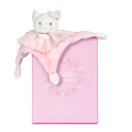 - les chouchoux - chat rose 22 cm 