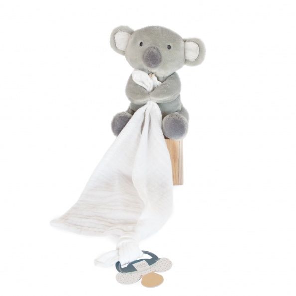 Doudou et Compagnie Chaussons Panda Roux UNICEF - 0/6 Mois